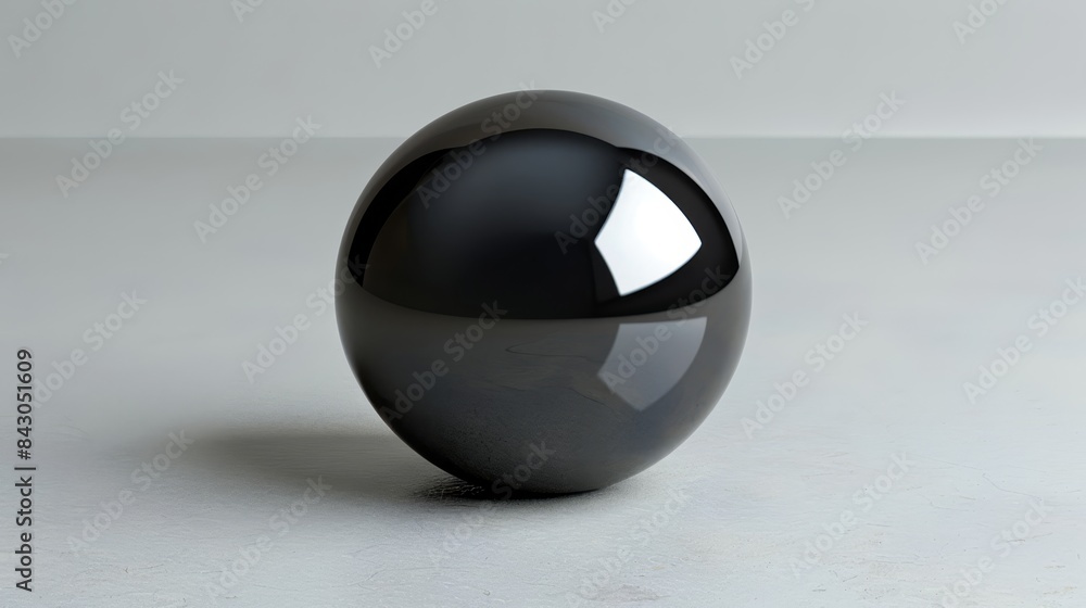 A black vase atop a white table Nearby, a black object on the floor White wall behind A black vase atop a white table Nearby, a black object on the floor White wall behind