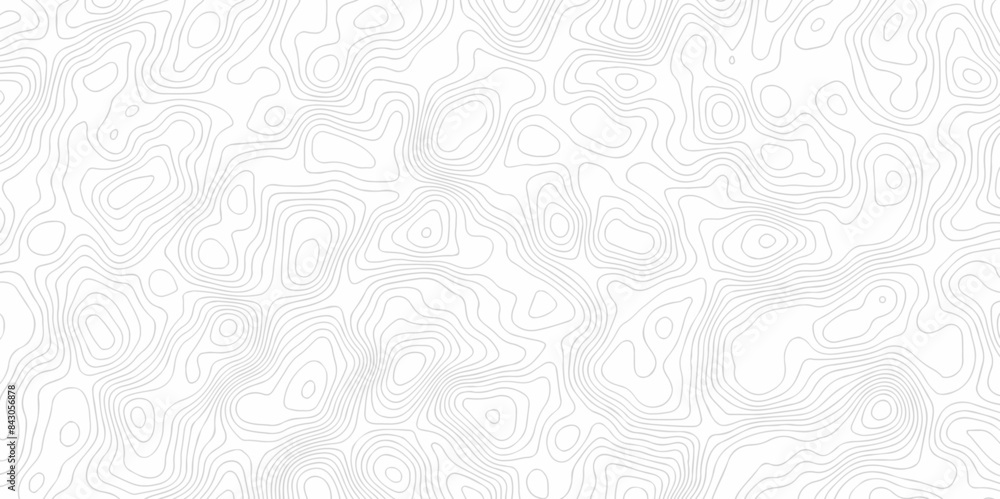 Lines Topographic contour lines map seamless pattern. Geographic mountain relief. Abstract lines background. Contour maps. Topo contour map design.