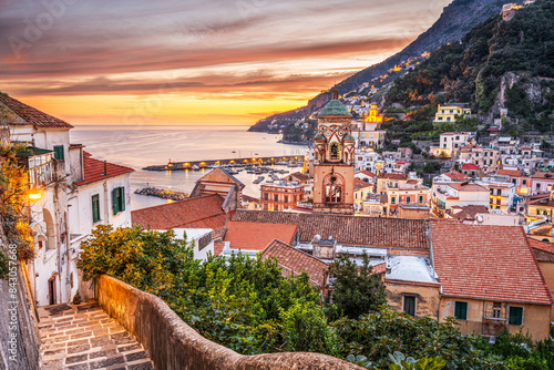 Amalfi, Italy on the Amalfi Coast photo