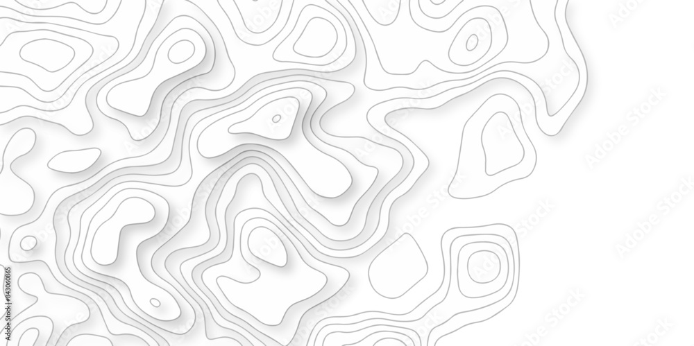 Vector geography landscape Topo contour map on white background, Topographic contour lines. Seamless pattern with lines Topographic map. Geographic mountain relief diagram line wave carve pattern. Vector geography landscape Topo contour map on white background, Topographic contour lines. Seamless pattern with lines Topographic map. Geographic mountain relief diagram line wave carve pattern.