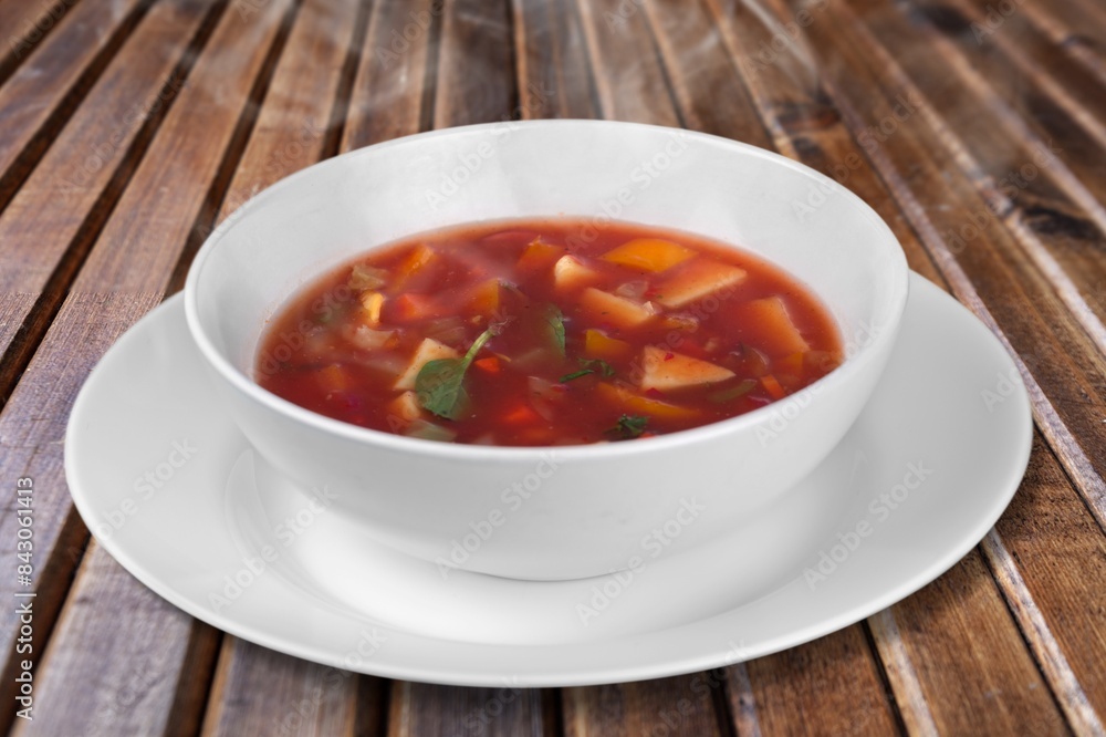 Goulash soup or stew with meat and vegetables Goulash soup or stew with meat and vegetables