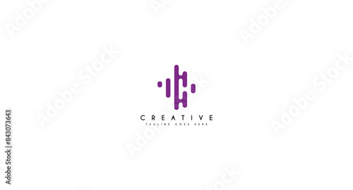 Initial Letter C Technology logo design vector illustration.