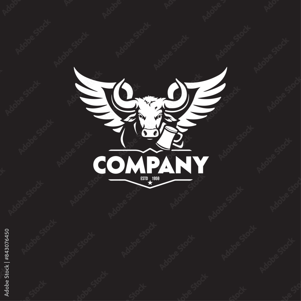 Obraz premium Bachelor Company, The Flying Bull