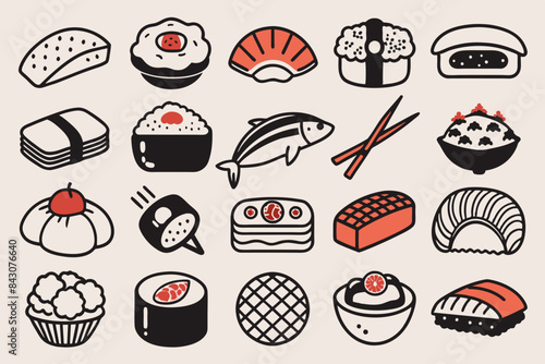 sushi icons