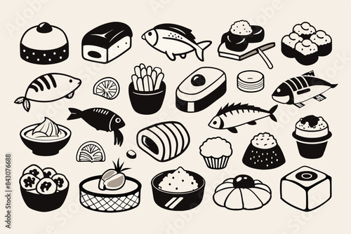 sushi icons