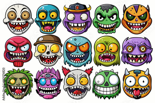 zombie emojis icons