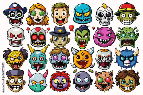 zombie emojis icons