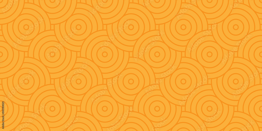 Overlapping Pattern Minimal diamond geometric waves spiral and abstract circle wave line. orange seamless tile stripe geometric create retro square line backdrop pattern background. Overlapping Pattern Minimal diamond geometric waves spiral and abstract circle wave line. orange seamless tile stripe geometric create retro square line backdrop pattern background.