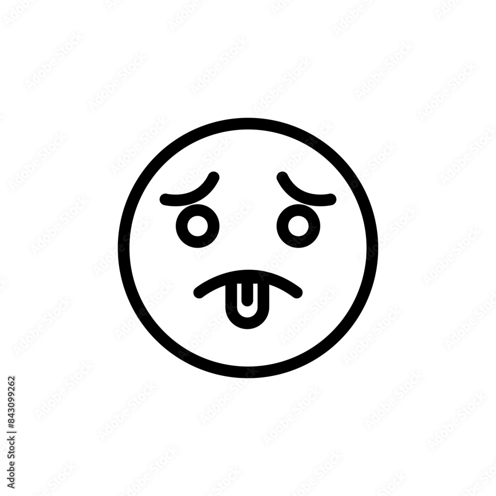 Guilty Face Emoji Icon for Expressive Digital Communication Guilty Face Emoji Icon for Expressive Digital Communication
