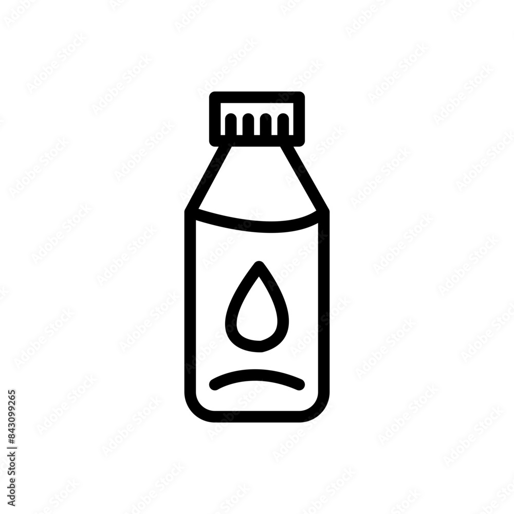 Milk Bottle Icon for Dairy Products and Baby Feeding Milk Bottle Icon for Dairy Products and Baby Feeding