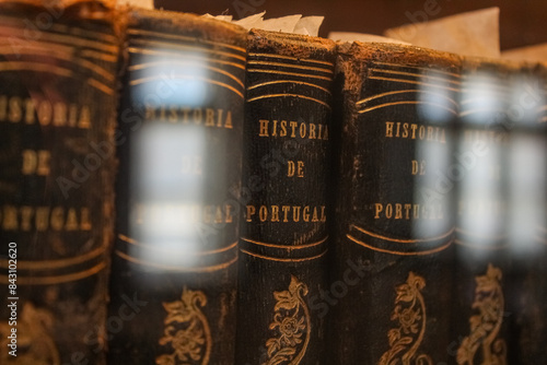old books on the table