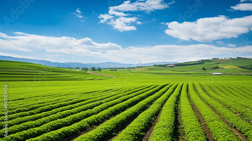 vineyard in the summer