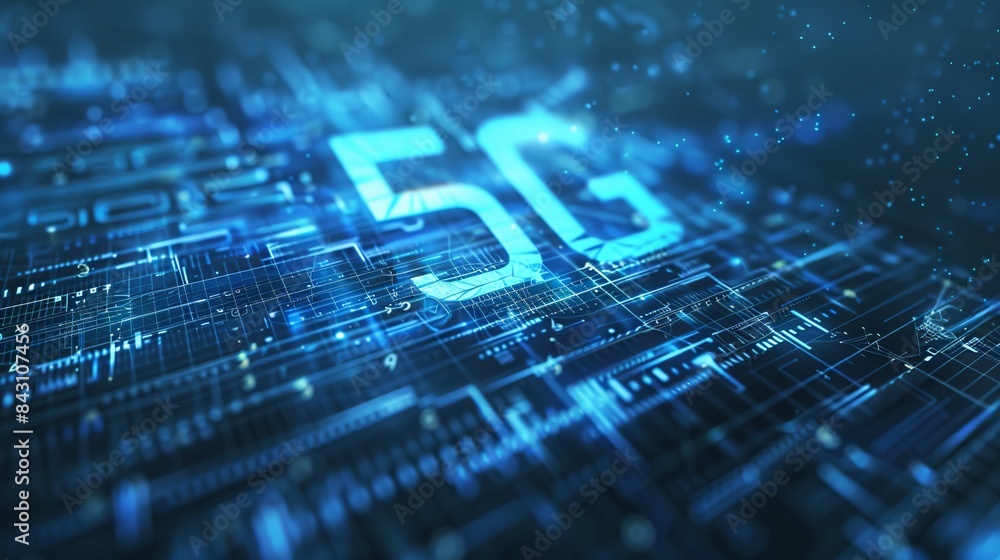 A generic modern high-speed 5G next-generation router for home secure networks and online communication, showcasing high bandwidth internet technology A generic modern high-speed 5G next-generation router for home secure networks and online communication, showcasing high bandwidth internet technology