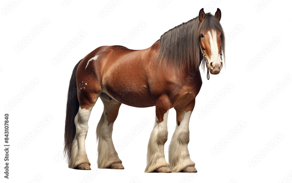 Obraz premium horse isolated on white