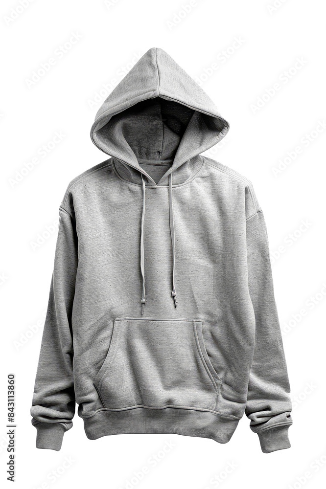 PNG Grey hoodie isolated on white and transparent background PNG Grey hoodie isolated on white and transparent background