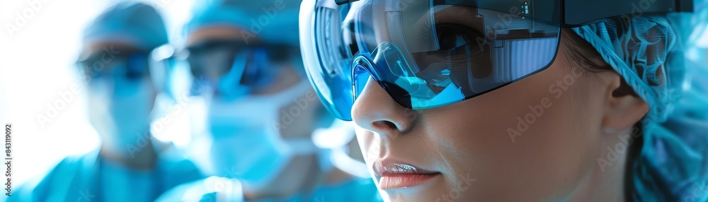 Smart glasses for surgeons, advanced medical technology