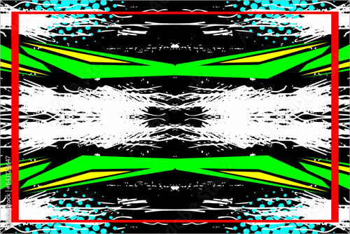 abstract wrap racing vector background design with unique lines and a dot effect look cringe