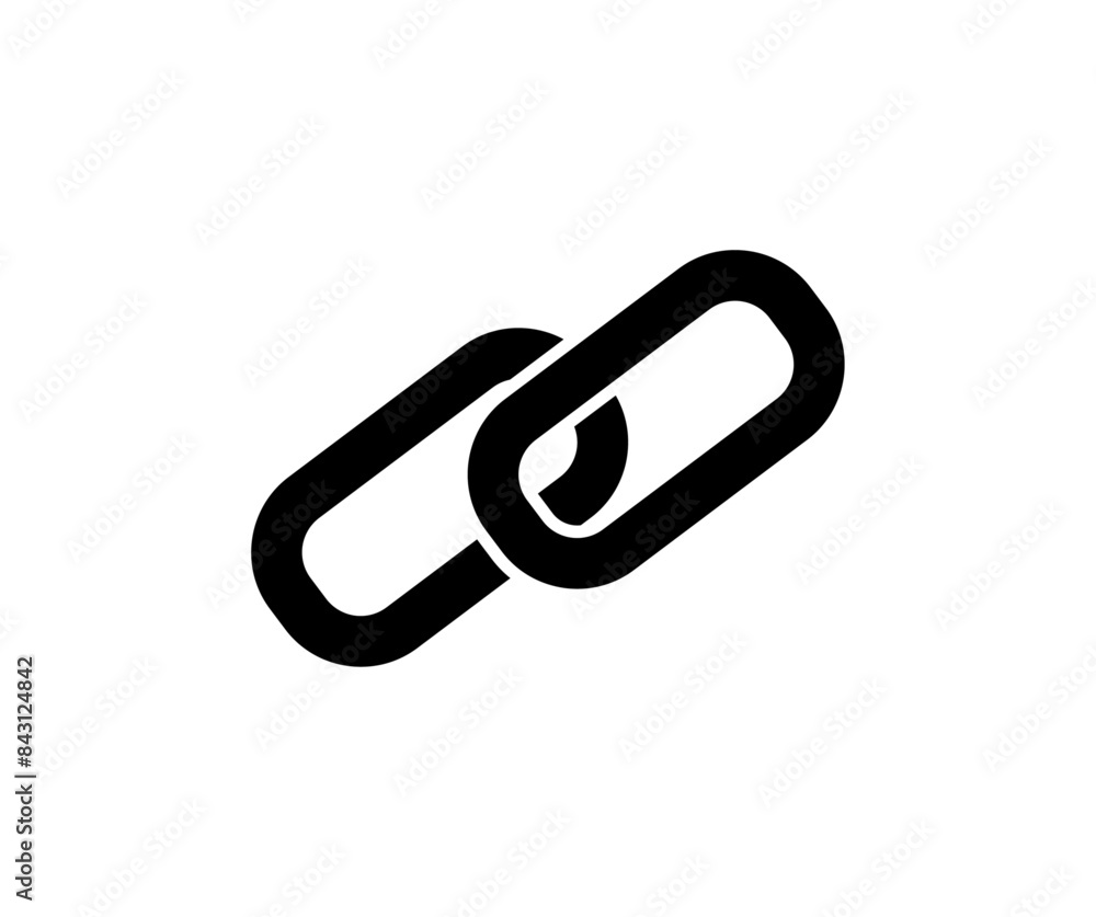 Chain link. Chainlet element flat design. Concept connection symbol vector design and illustration.
Chain link. Chainlet element flat design. Concept connection symbol vector design and illustration.