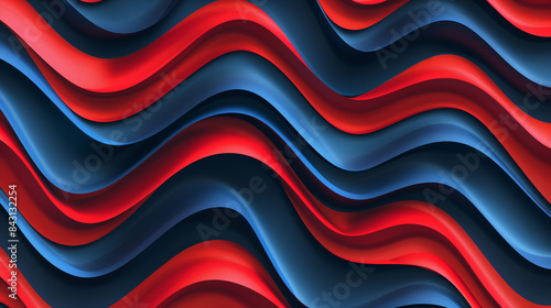 Listras azuis e vermelhas sem costura padrão abstrato para pano de fundo ou apresentação photo