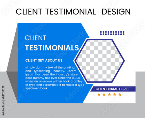 Testimonial Design Projects customizable testimonial templates.