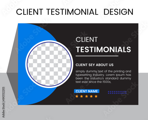 Testimonial Design Projects customizable testimonial templates.