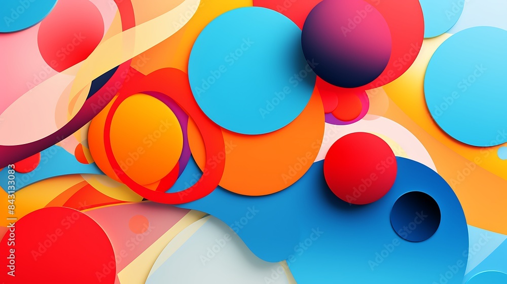 abstract background of geometrical figures, colorful background abstract background of geometrical figures, colorful background