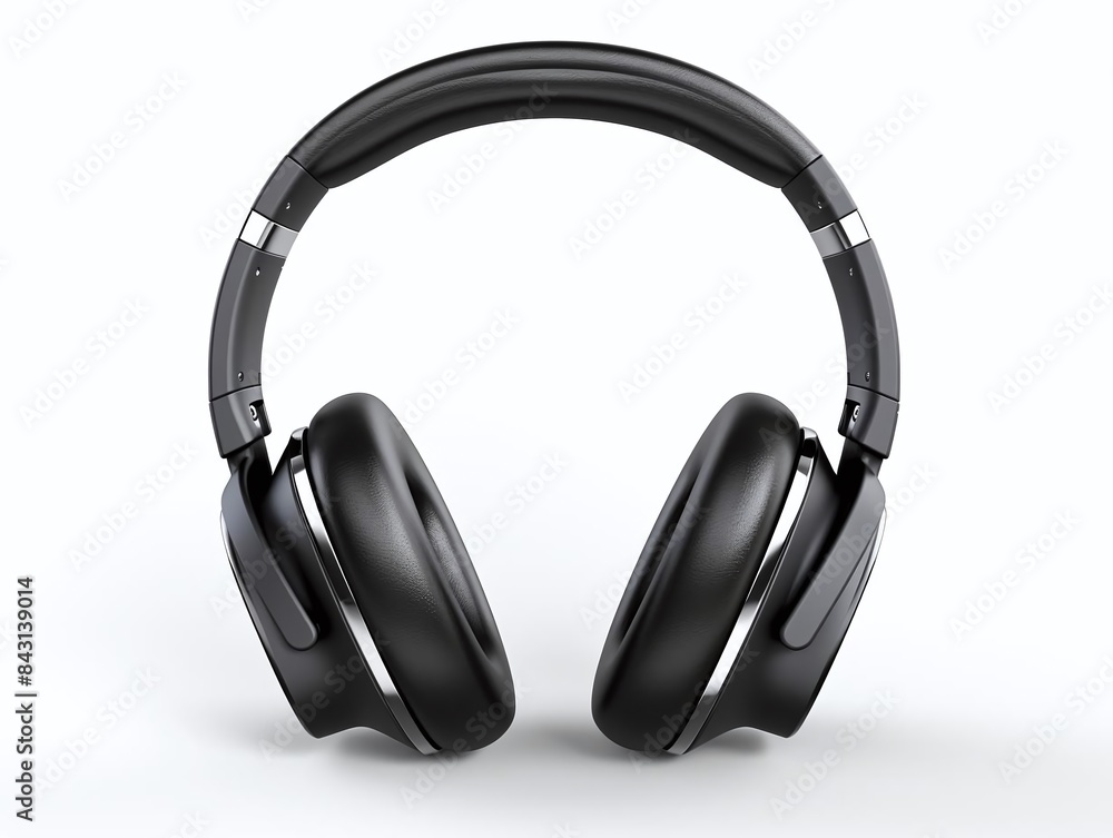 Headphones, isolate on white background, dicut PNG style Headphones, isolate on white background, dicut PNG style