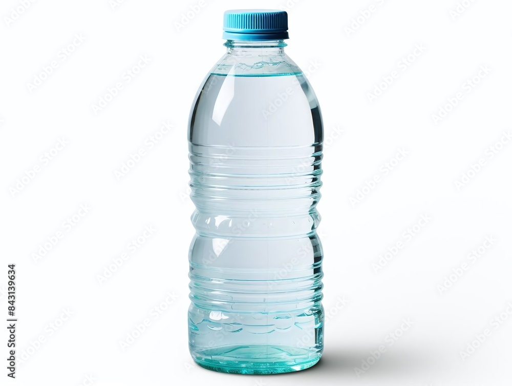 Water bottle, isolate on white background, dicut PNG style Water bottle, isolate on white background, dicut PNG style