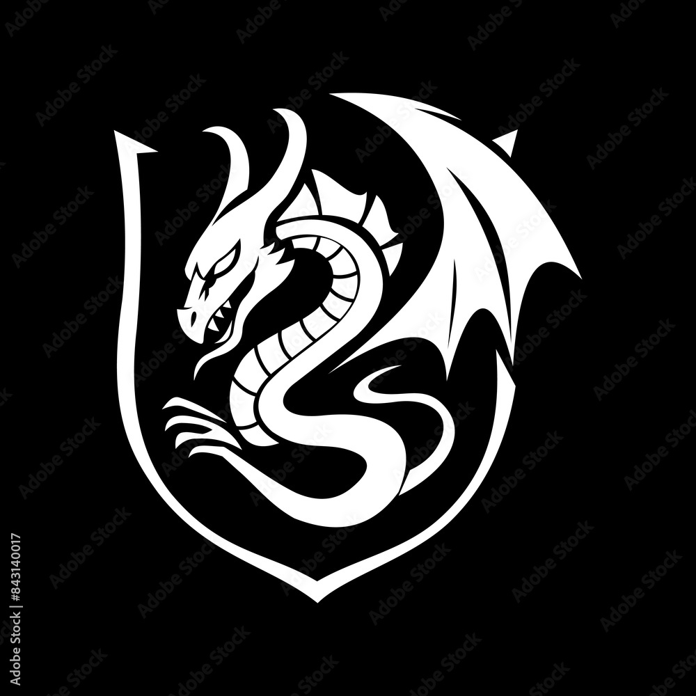 Fierce Dragon Vector Design.eps Fierce Dragon Vector Design.eps