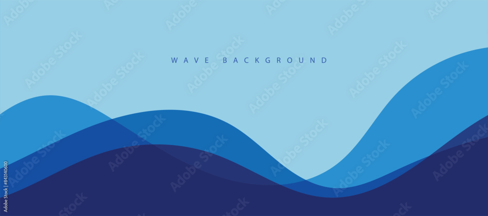 Sea waves layered vector background illustration and sea beach vector illustration. Sea waves layered vector background illustration and sea beach vector illustration.