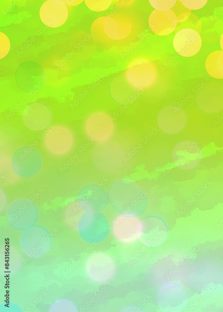 Green bokeh vertical background for banner, poster, ad, celebrations, and various design works Green bokeh vertical background for banner, poster, ad, celebrations, and various design works