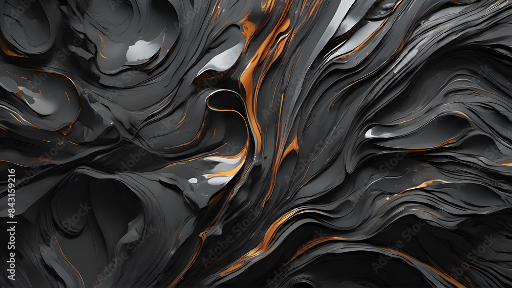 Obraz premium black and white background ai generate