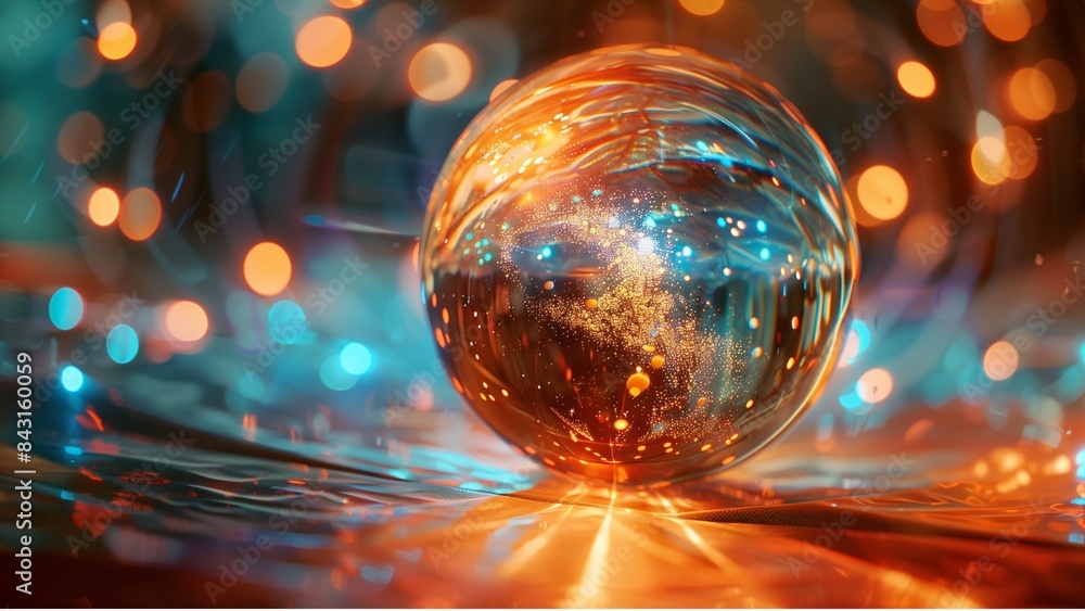 Predictive Analytics in CRM crystal ball surrounded by data streams Predictive Analytics in CRM crystal ball surrounded by data streams