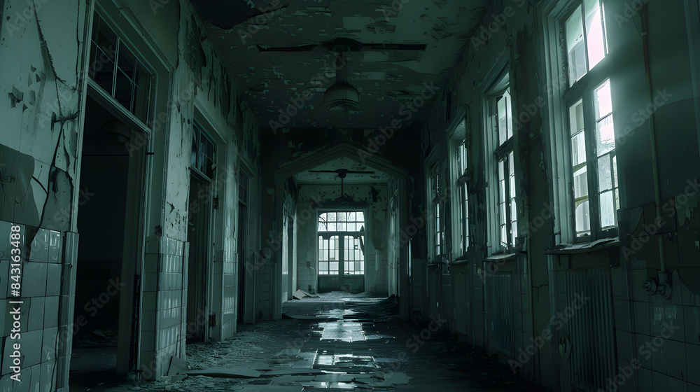 Haunting Echoes: The Abandoned Asylum