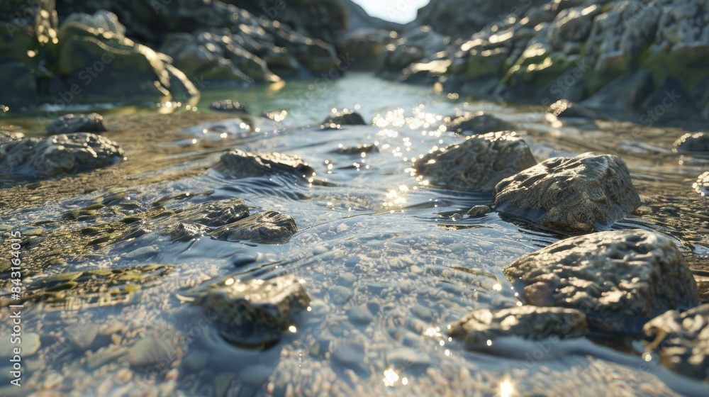 Rocky water Rocky water