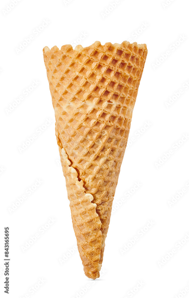 ice cream cone isolated on a white background ice cream cone isolated on a white background