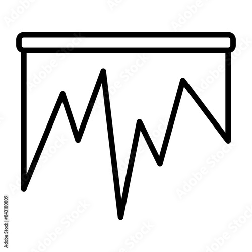 Stalagmite Vector Line Icon