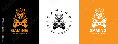 Gaming Logo for Gamers, Esport Logo Design and Gaming Controller Emblem for Professional Sport and E-Sport Teams