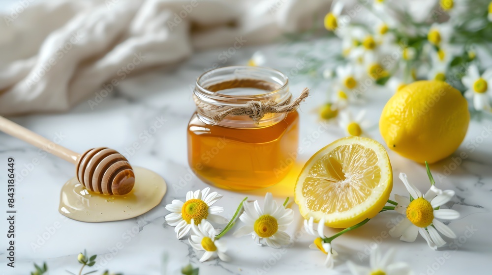 honey and lemon honey and lemon