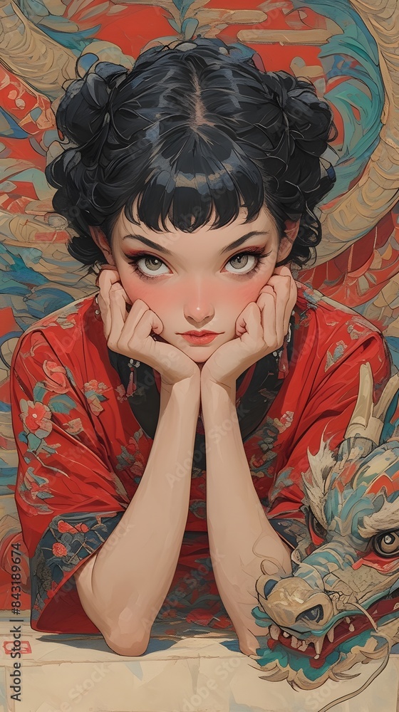 Beautiful Chinese Opera Girl with Dragon Background: A Colorful Cultural Tale
Beautiful Chinese Opera Girl with Dragon Background: A Colorful Cultural Tale
