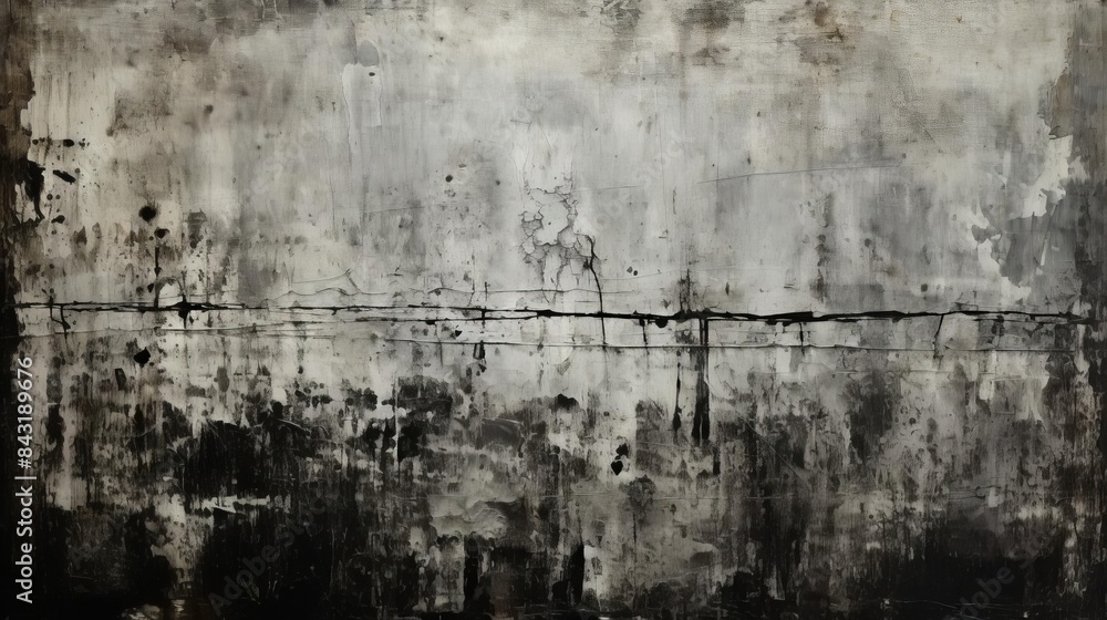 Obraz premium Grunge texture with distressed patterns, dark and edgy