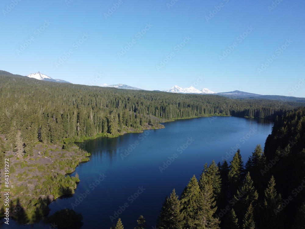 Fototapeta premium Clear Lake, Oregon