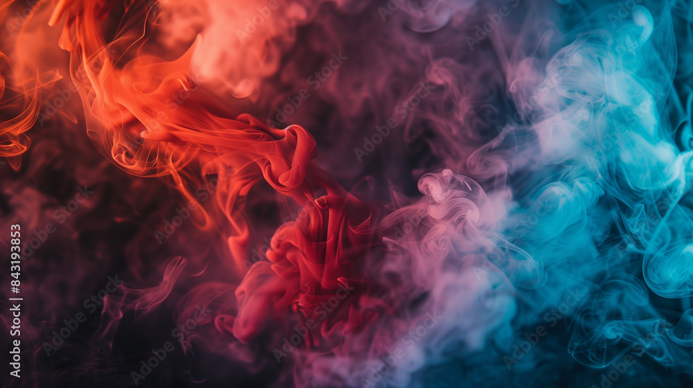 dynamic red and blue abstract smoke, detailed, wallpaper dynamic red and blue abstract smoke, detailed, wallpaper