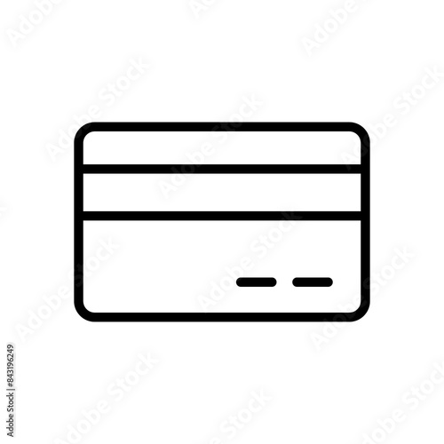 credit card icon symbol vector template