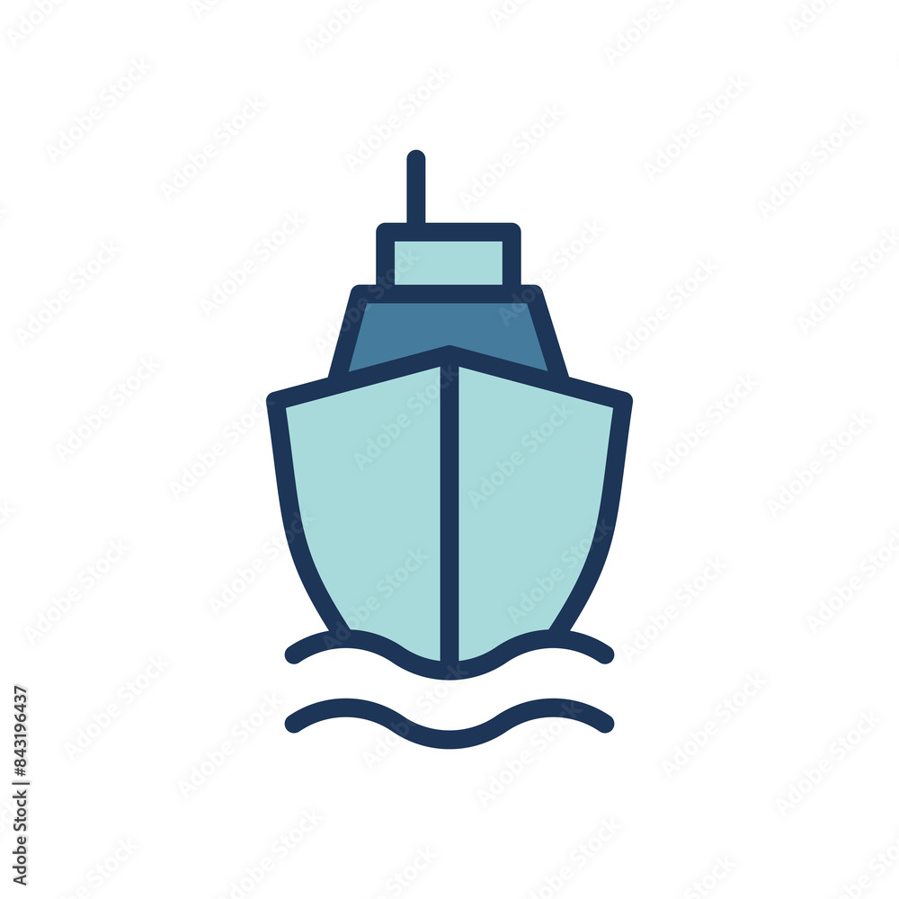 ship icon symbol vector template ship icon symbol vector template