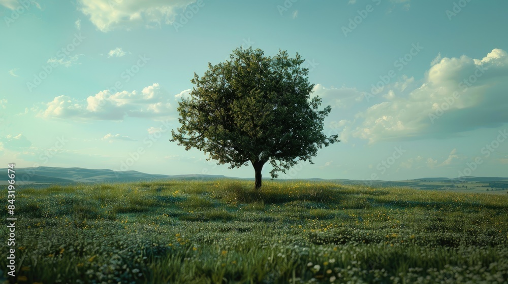 Fototapeta premium Single tree
