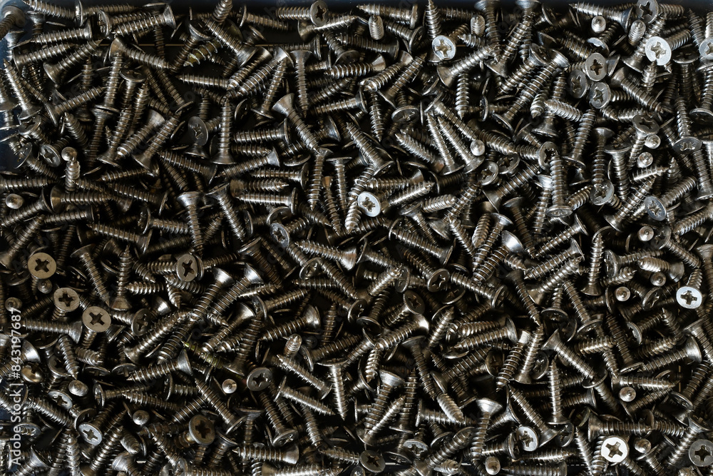 pile of screws pile of screws