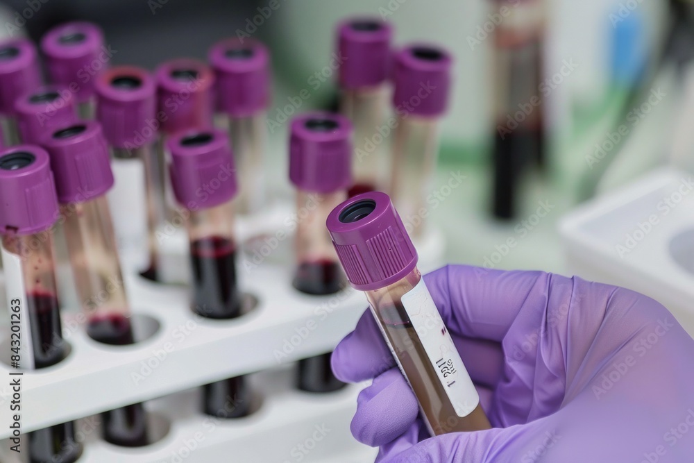 Influenza test to look for abnormalities from blood Influenza test to look for abnormalities from blood