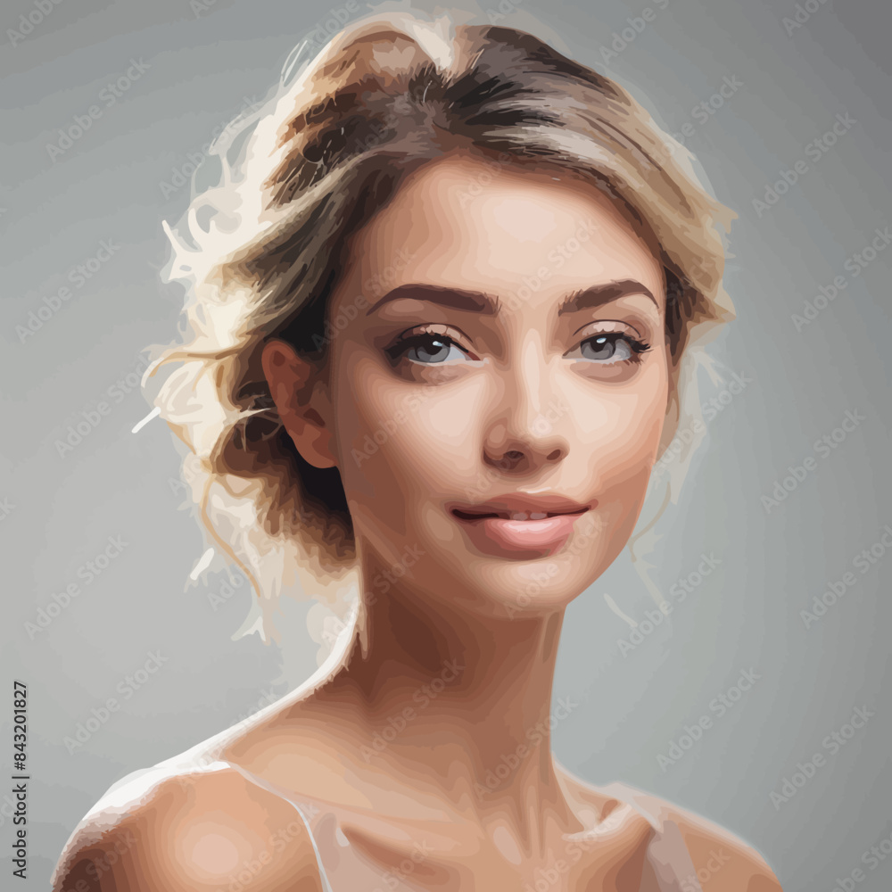 Beautiful Woman Ilustration Design Very Beautiful Beautiful Woman Ilustration Design Very Beautiful