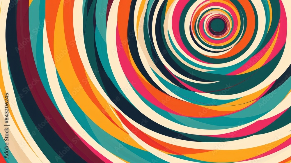 colorful arcs arranged in a circle pattern. colorful arcs arranged in a circle pattern.